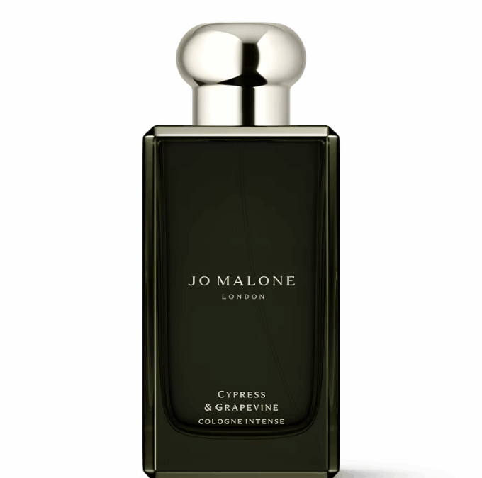 Jo Malone London Cypress & Grapevine Cologne Intense – The Woody Fresh Signature for Modern Men