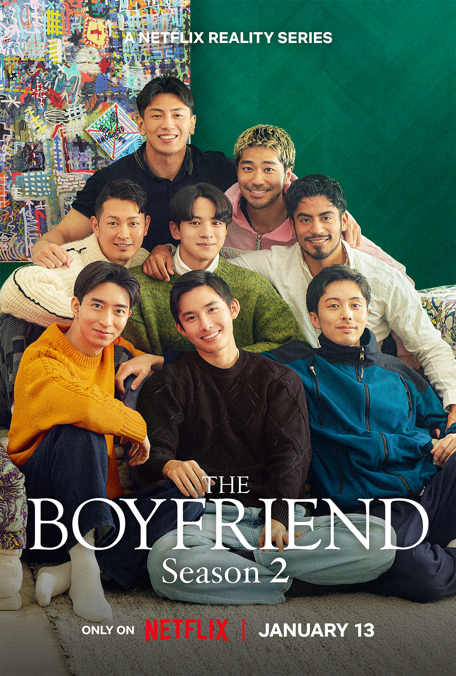 The Boyfriend Season 2 cast portrait Netflix Hokkaido