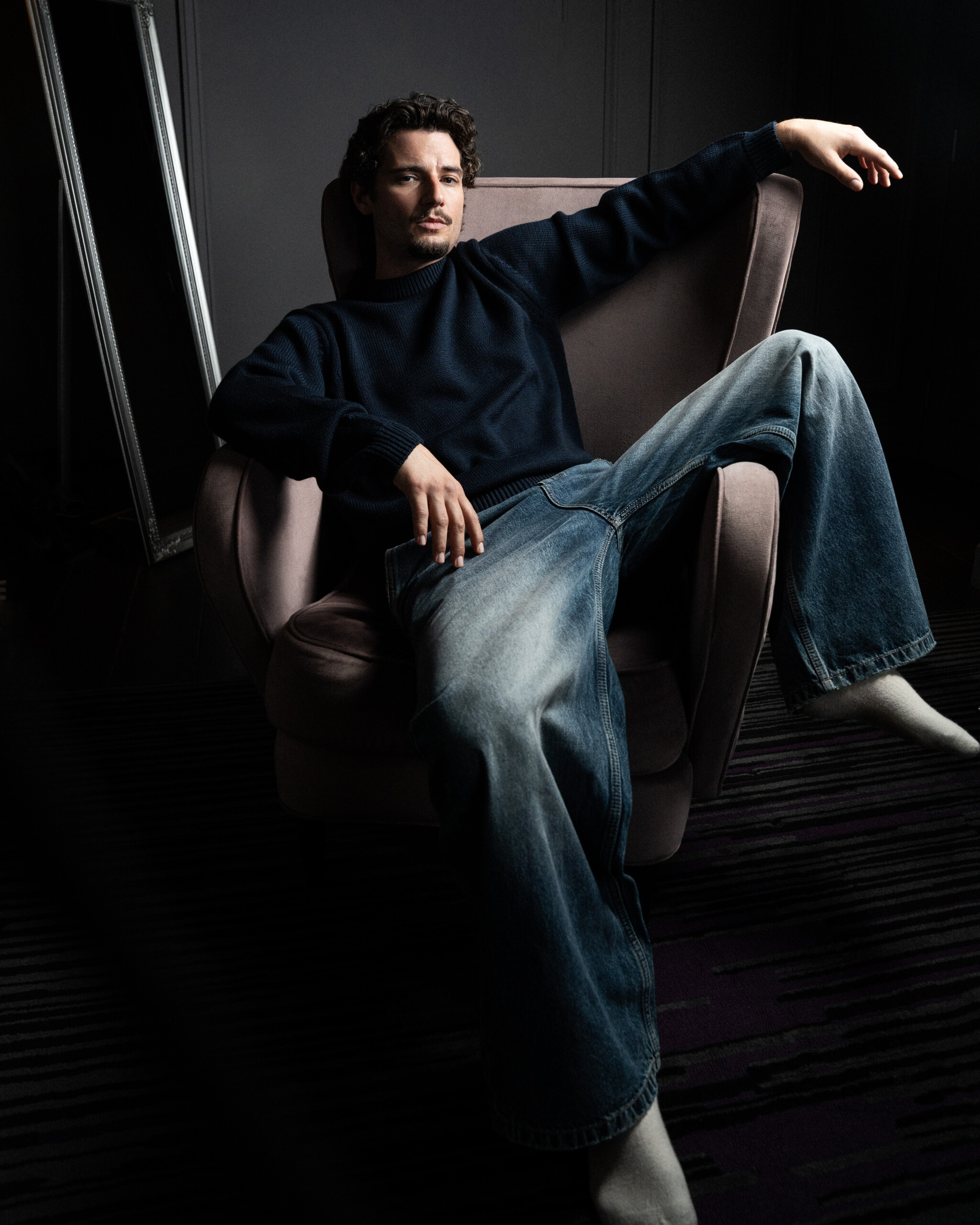 Jack Brett Anderson photographed by Vito Dane at The Mandrake, London